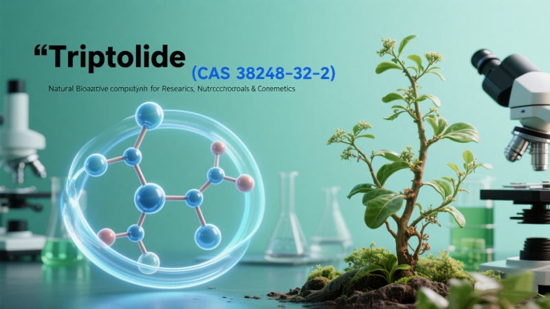Triptolide CAS 38748-32-2 | Premium Natural Compound for Nutraceutical & Cosmetic Innovation